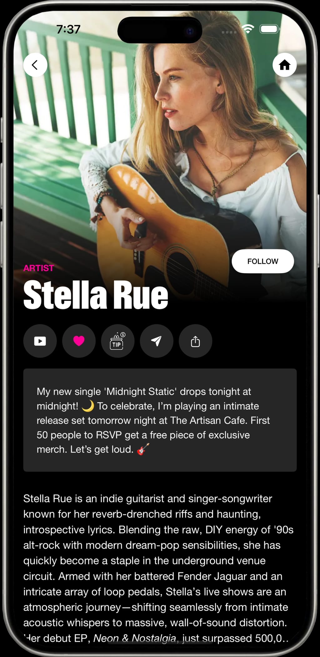 Artist profile
